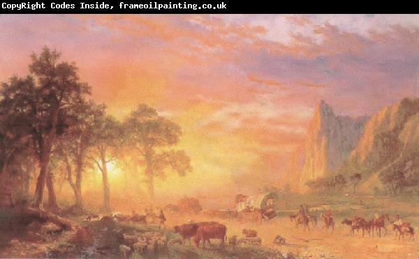 Albert Bierstadt The Oregon Trail